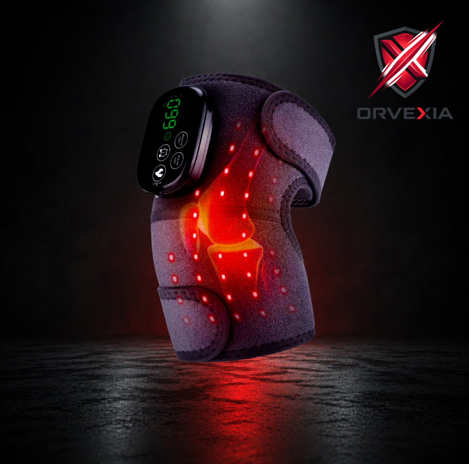 PulseForge Knee Wrap with Red and Infrared Light Therapy